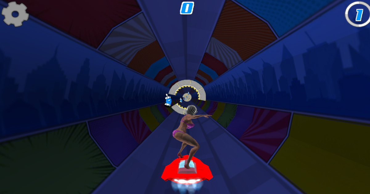 Curse de bikini patinatori