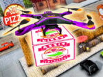 Simulator de livrare a pizza cu drone